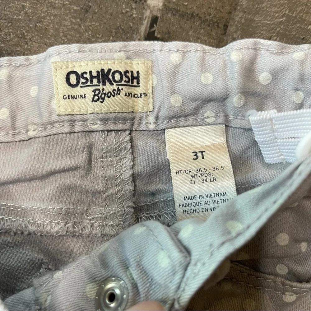 Oshkosh Polka Dot Jean 3T